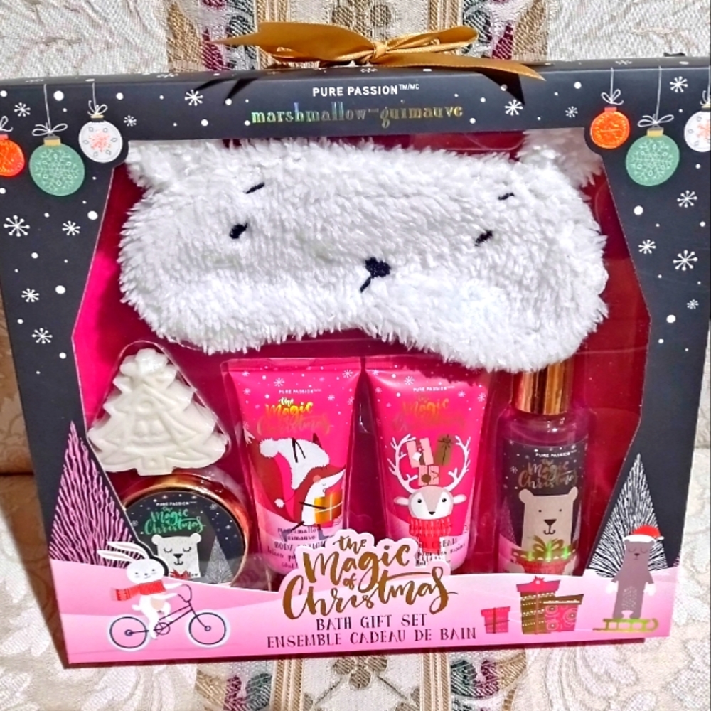 Christmas bath spa gift set